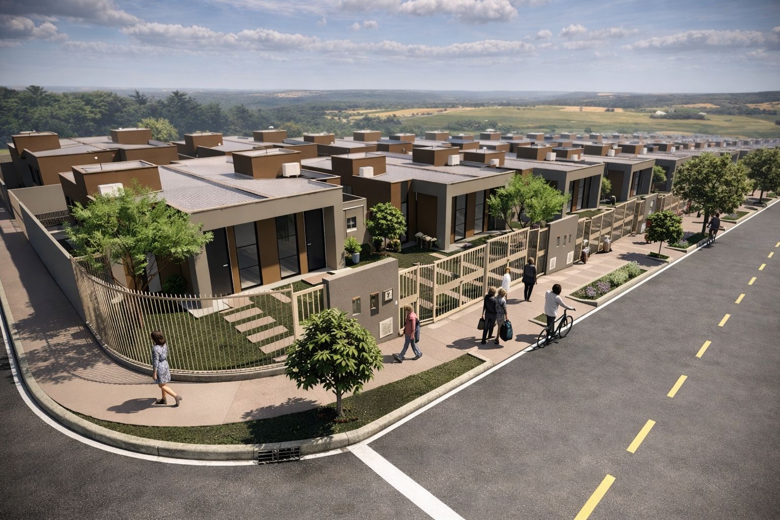 Perspectiva do Terras Altas Residencial